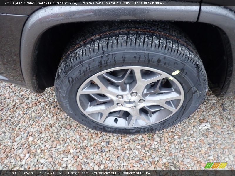 Granite Crystal Metallic / Dark Sienna Brown/Black 2020 Jeep Grand Cherokee Overland 4x4