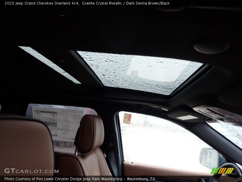 Granite Crystal Metallic / Dark Sienna Brown/Black 2020 Jeep Grand Cherokee Overland 4x4
