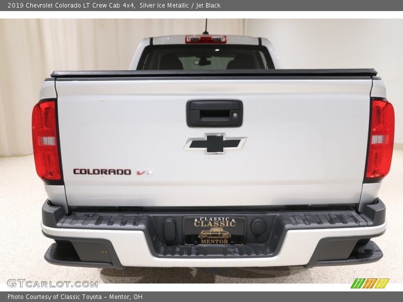 Silver Ice Metallic / Jet Black 2019 Chevrolet Colorado LT Crew Cab 4x4