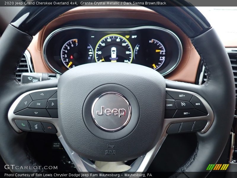 Granite Crystal Metallic / Dark Sienna Brown/Black 2020 Jeep Grand Cherokee Overland 4x4