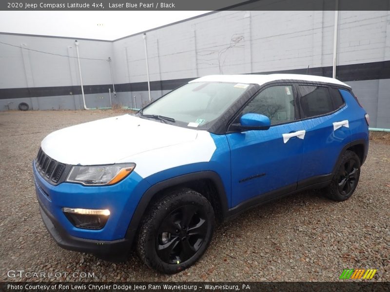 Laser Blue Pearl / Black 2020 Jeep Compass Latitude 4x4