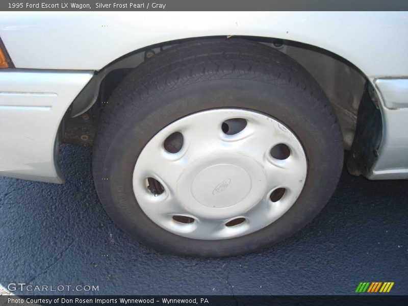Silver Frost Pearl / Gray 1995 Ford Escort LX Wagon