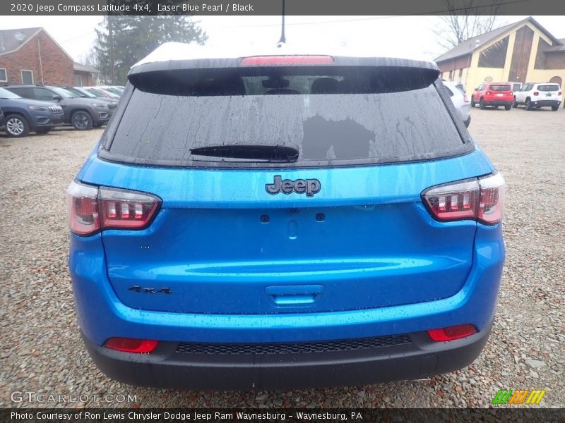 Laser Blue Pearl / Black 2020 Jeep Compass Latitude 4x4