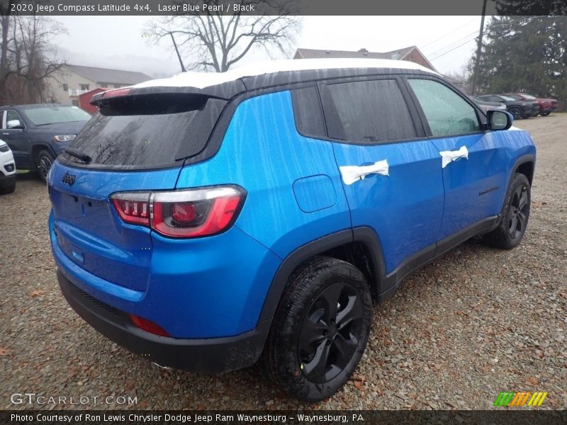 Laser Blue Pearl / Black 2020 Jeep Compass Latitude 4x4