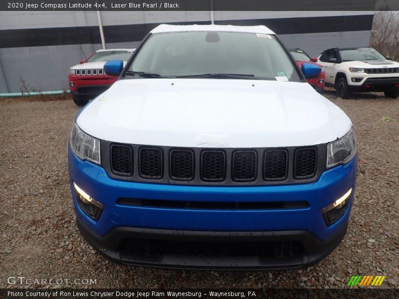 Laser Blue Pearl / Black 2020 Jeep Compass Latitude 4x4