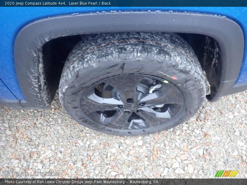 Laser Blue Pearl / Black 2020 Jeep Compass Latitude 4x4