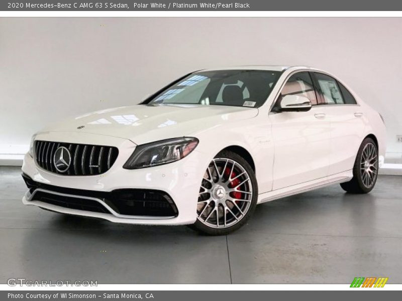 Front 3/4 View of 2020 C AMG 63 S Sedan