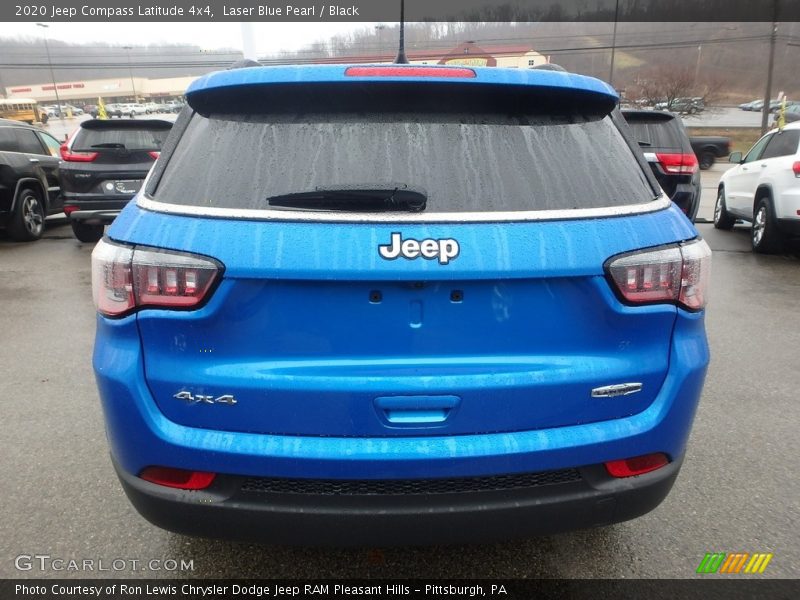 Laser Blue Pearl / Black 2020 Jeep Compass Latitude 4x4