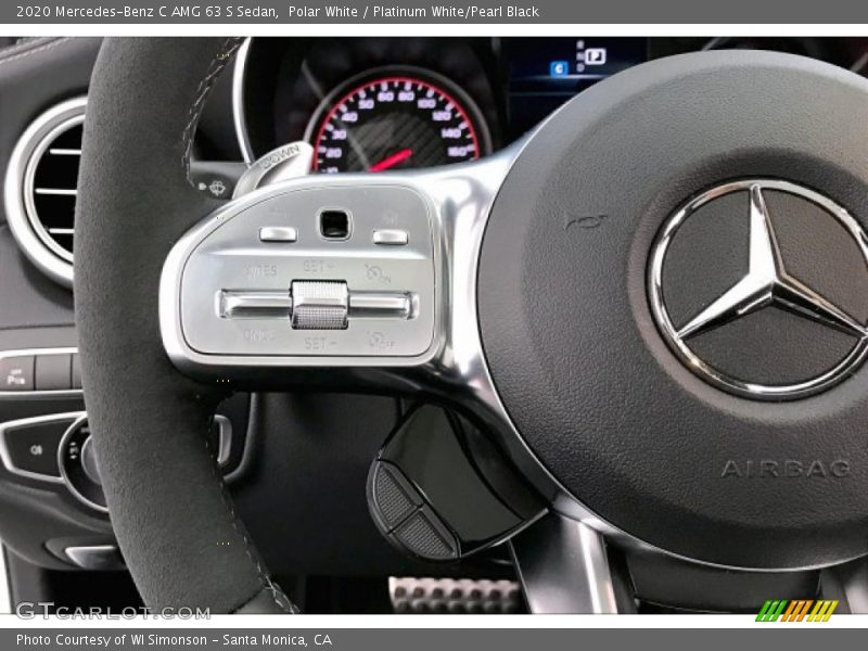  2020 C AMG 63 S Sedan Steering Wheel