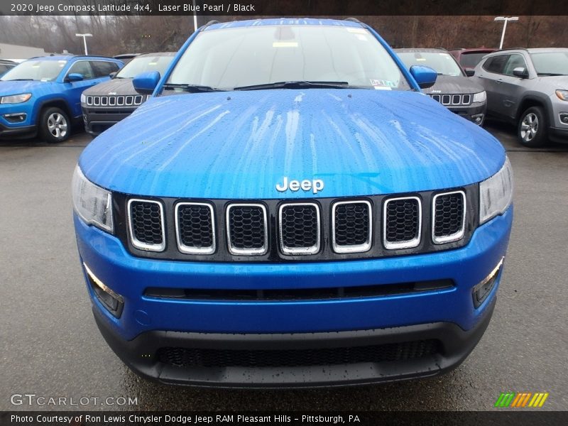 Laser Blue Pearl / Black 2020 Jeep Compass Latitude 4x4