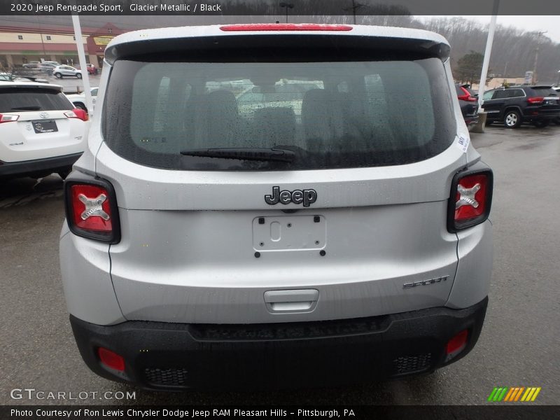 Glacier Metallic / Black 2020 Jeep Renegade Sport