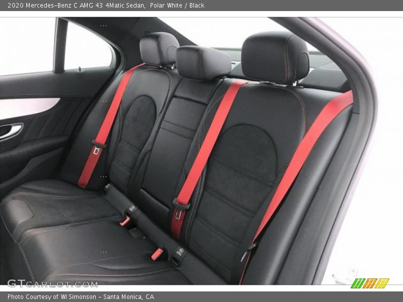 Rear Seat of 2020 C AMG 43 4Matic Sedan