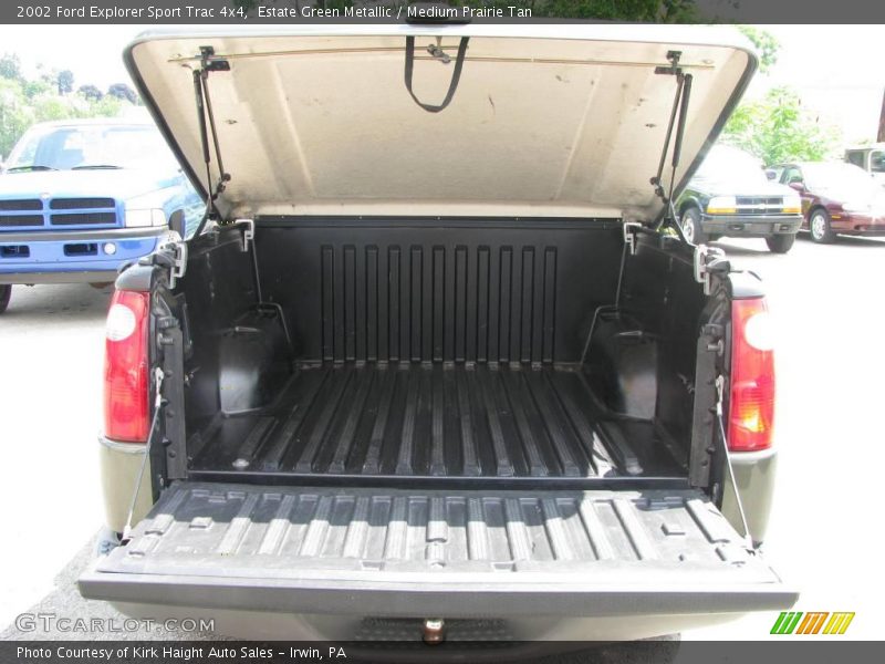 Estate Green Metallic / Medium Prairie Tan 2002 Ford Explorer Sport Trac 4x4