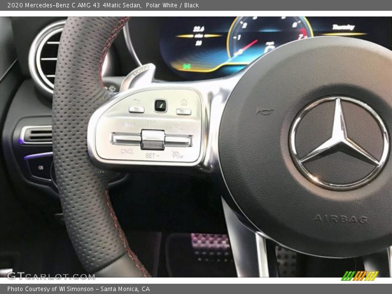  2020 C AMG 43 4Matic Sedan Steering Wheel