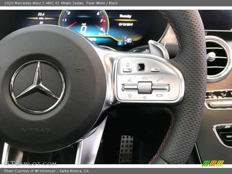  2020 C AMG 43 4Matic Sedan Steering Wheel