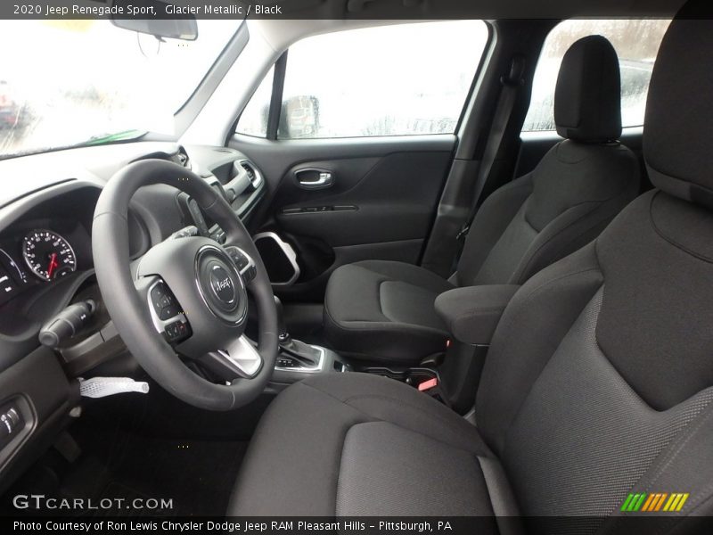 Glacier Metallic / Black 2020 Jeep Renegade Sport