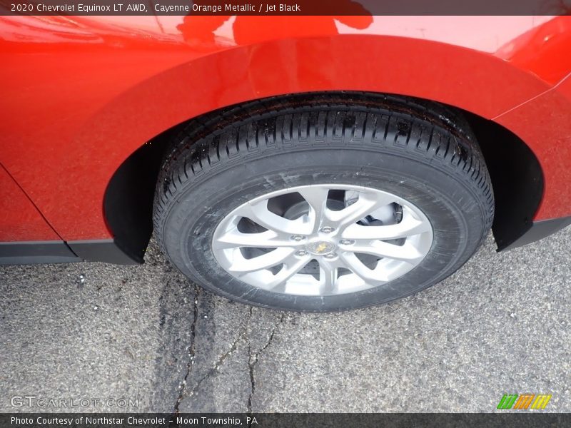 Cayenne Orange Metallic / Jet Black 2020 Chevrolet Equinox LT AWD
