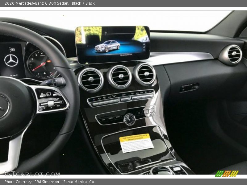 Controls of 2020 C 300 Sedan