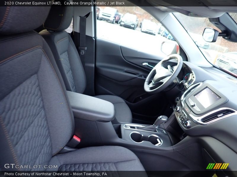 Cayenne Orange Metallic / Jet Black 2020 Chevrolet Equinox LT AWD