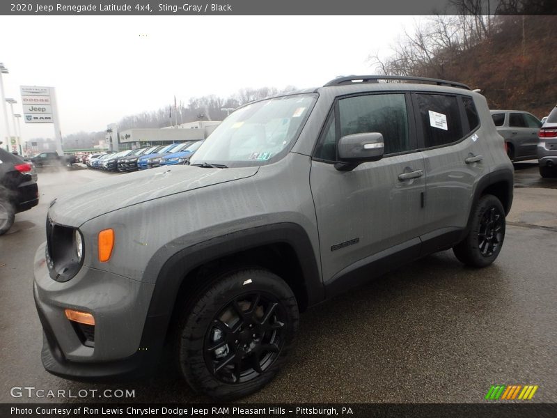 Sting-Gray / Black 2020 Jeep Renegade Latitude 4x4