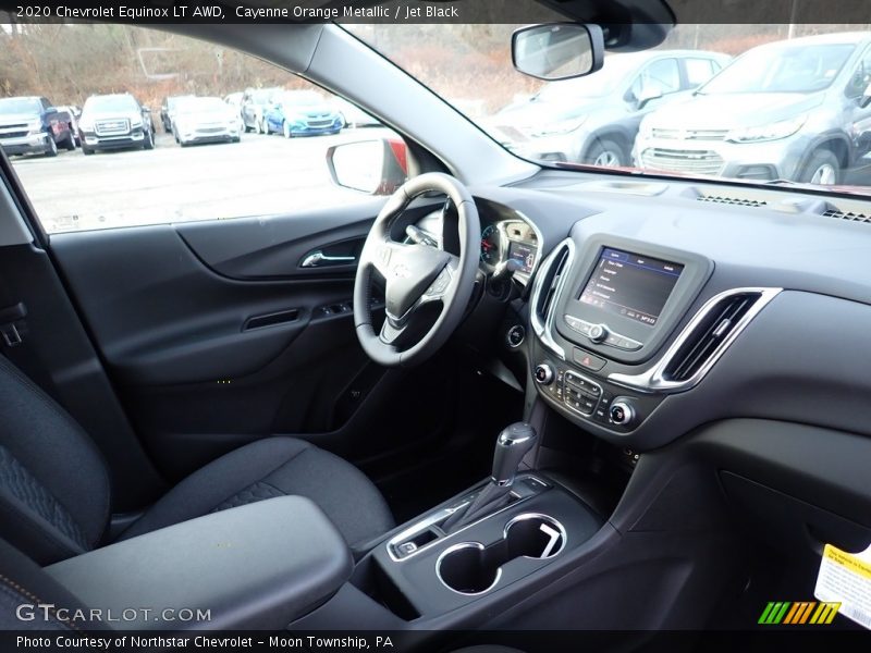 Cayenne Orange Metallic / Jet Black 2020 Chevrolet Equinox LT AWD
