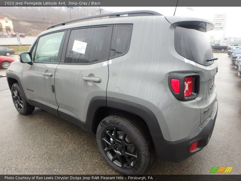Sting-Gray / Black 2020 Jeep Renegade Latitude 4x4