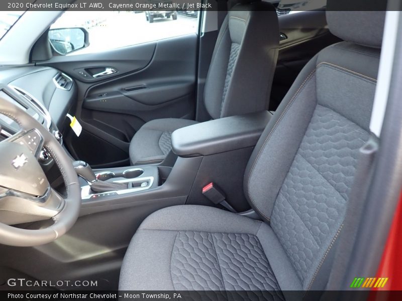Cayenne Orange Metallic / Jet Black 2020 Chevrolet Equinox LT AWD