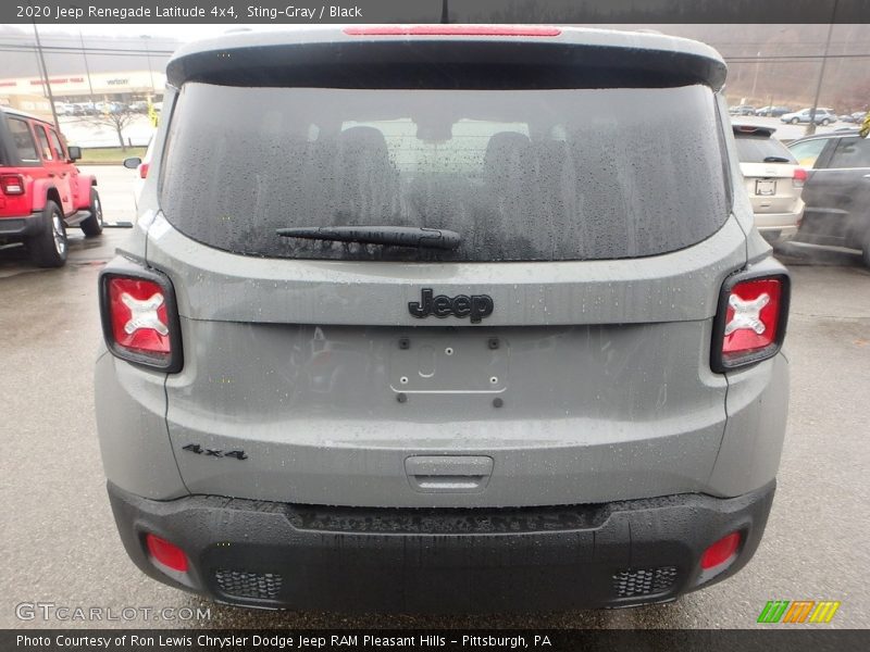 Sting-Gray / Black 2020 Jeep Renegade Latitude 4x4