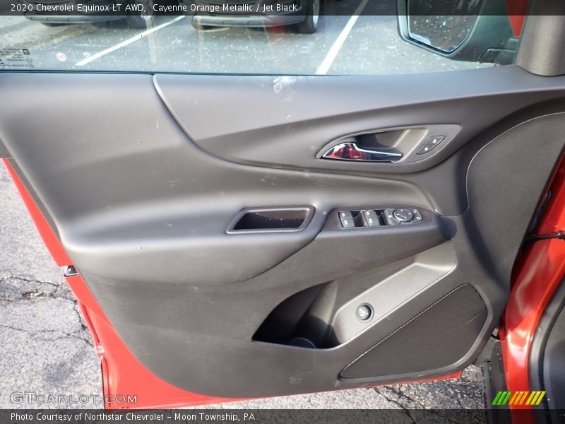Cayenne Orange Metallic / Jet Black 2020 Chevrolet Equinox LT AWD