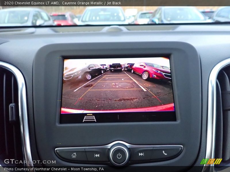 Cayenne Orange Metallic / Jet Black 2020 Chevrolet Equinox LT AWD