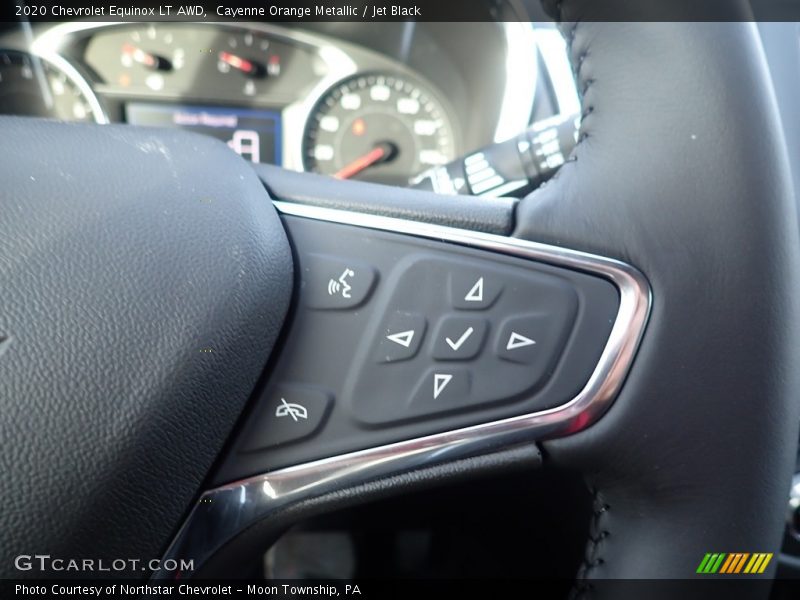 Cayenne Orange Metallic / Jet Black 2020 Chevrolet Equinox LT AWD