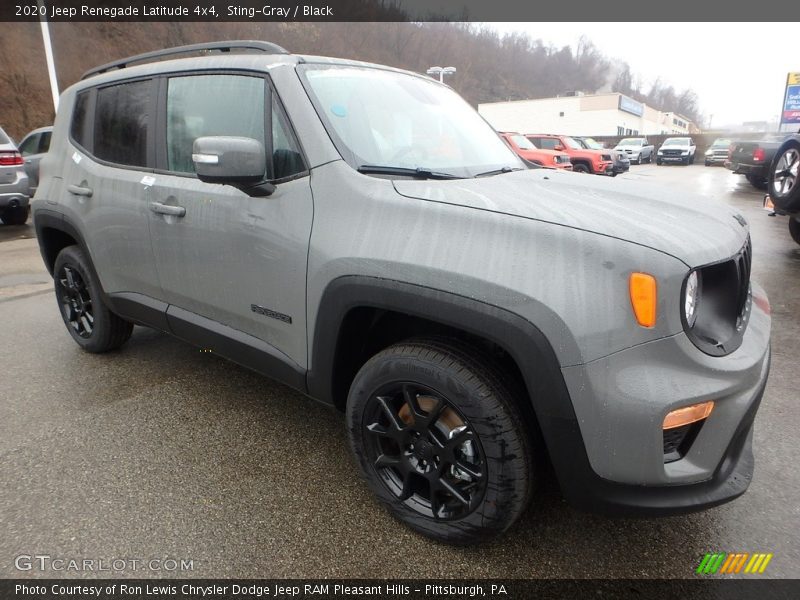 Sting-Gray / Black 2020 Jeep Renegade Latitude 4x4