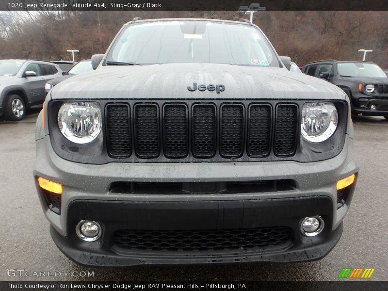 Sting-Gray / Black 2020 Jeep Renegade Latitude 4x4