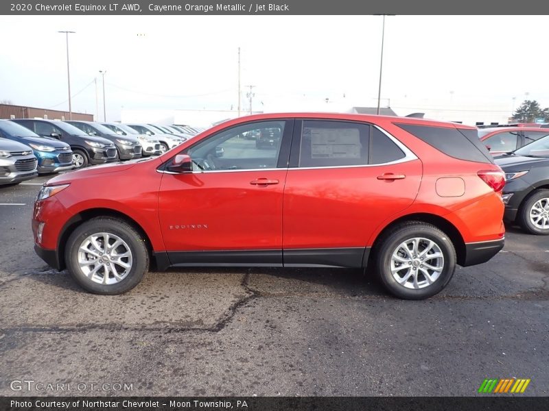  2020 Equinox LT AWD Cayenne Orange Metallic