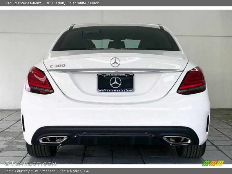 Polar White / Black 2020 Mercedes-Benz C 300 Sedan