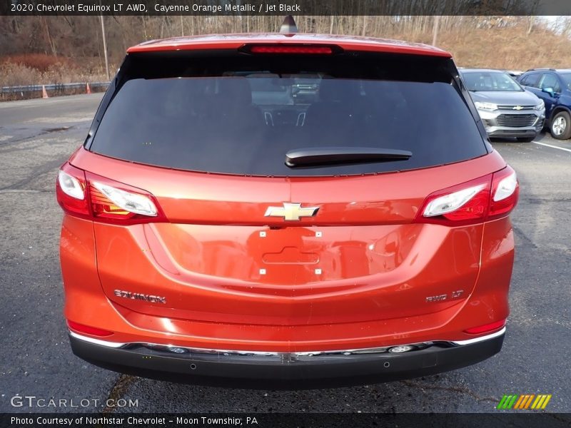 Cayenne Orange Metallic / Jet Black 2020 Chevrolet Equinox LT AWD