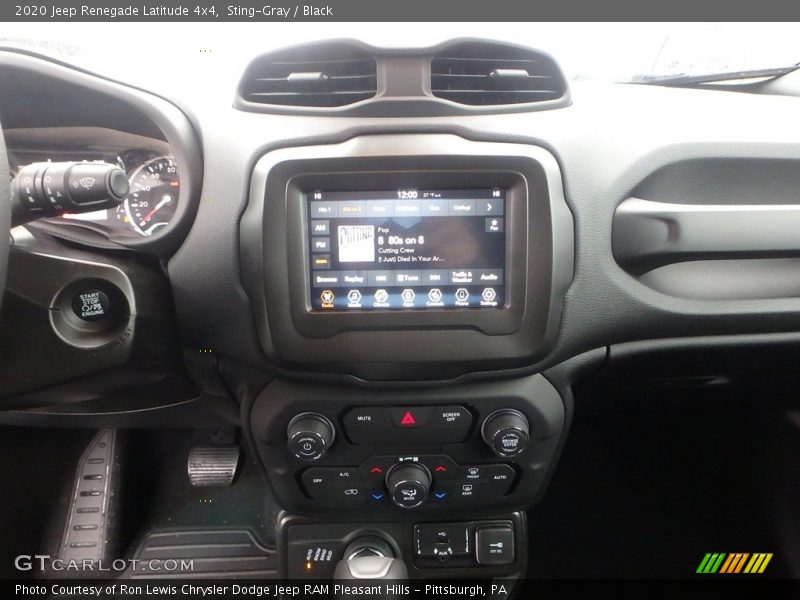 Sting-Gray / Black 2020 Jeep Renegade Latitude 4x4