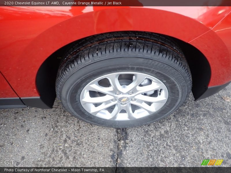 Cayenne Orange Metallic / Jet Black 2020 Chevrolet Equinox LT AWD