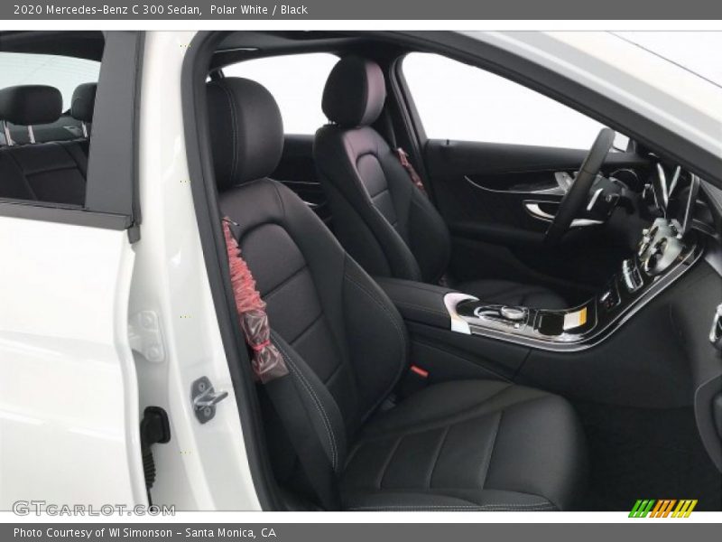 Polar White / Black 2020 Mercedes-Benz C 300 Sedan