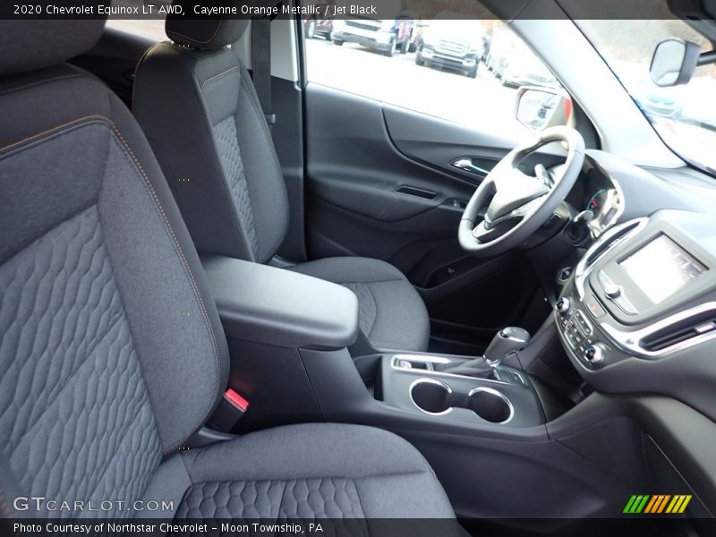 Cayenne Orange Metallic / Jet Black 2020 Chevrolet Equinox LT AWD