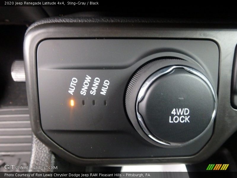 Sting-Gray / Black 2020 Jeep Renegade Latitude 4x4