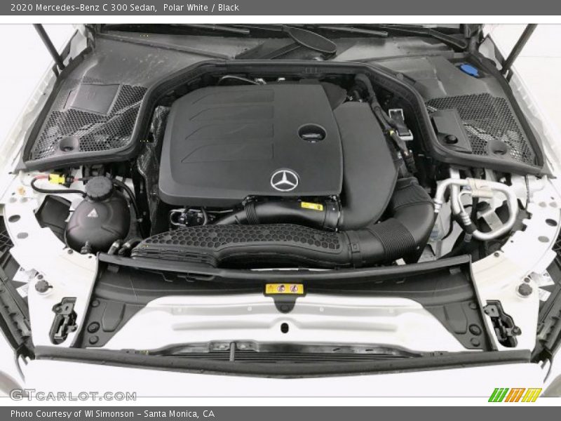 Polar White / Black 2020 Mercedes-Benz C 300 Sedan