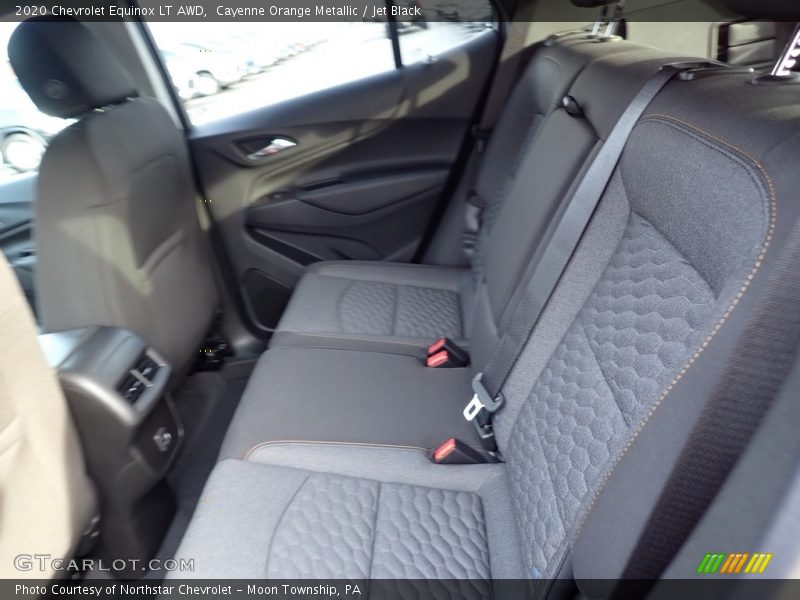 Cayenne Orange Metallic / Jet Black 2020 Chevrolet Equinox LT AWD