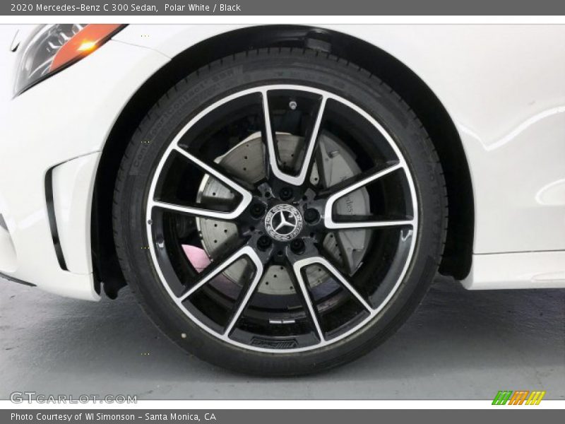 Polar White / Black 2020 Mercedes-Benz C 300 Sedan