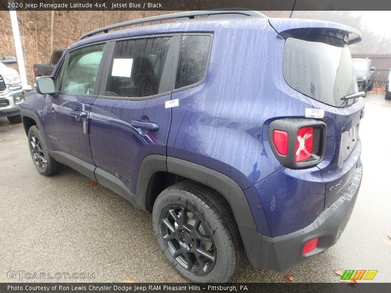 Jetset Blue / Black 2020 Jeep Renegade Latitude 4x4