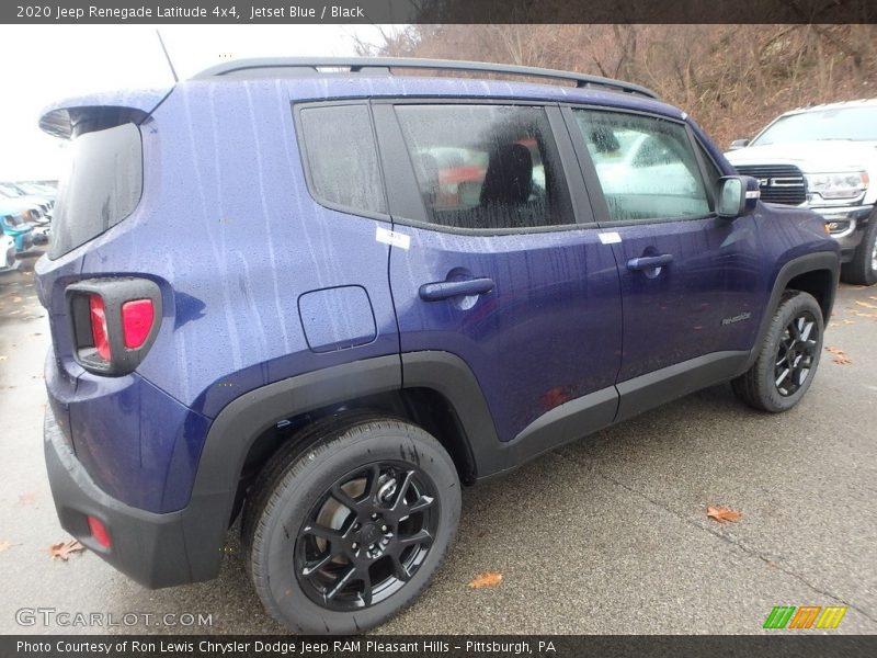 Jetset Blue / Black 2020 Jeep Renegade Latitude 4x4