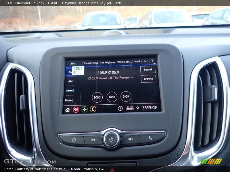 Controls of 2020 Equinox LT AWD