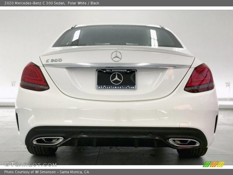 Polar White / Black 2020 Mercedes-Benz C 300 Sedan