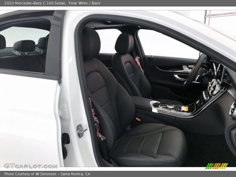 Polar White / Black 2020 Mercedes-Benz C 300 Sedan