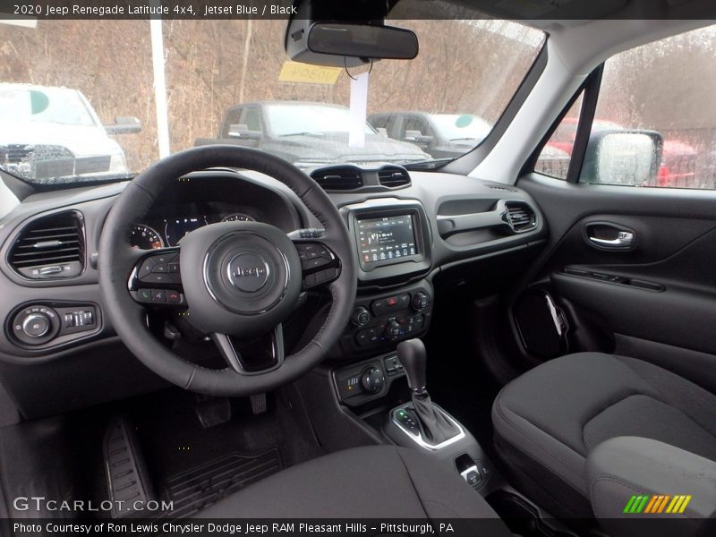 Jetset Blue / Black 2020 Jeep Renegade Latitude 4x4